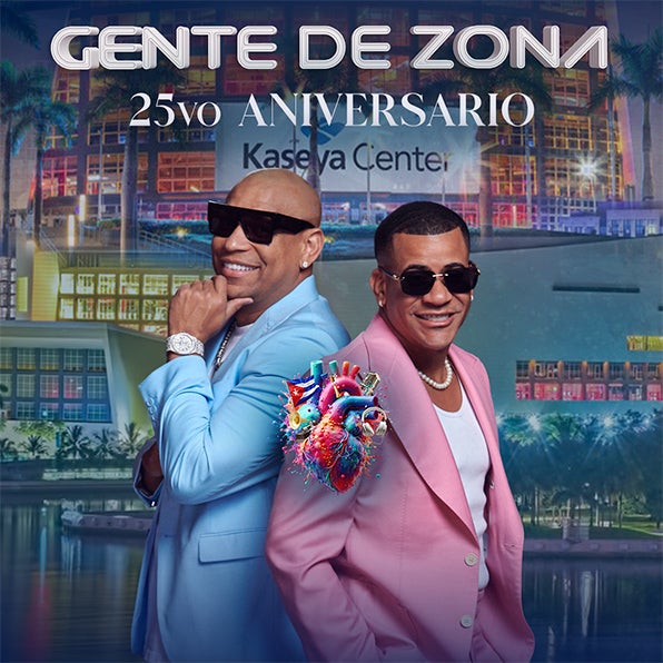 More Info for GENTE DE ZONA ANNOUNCE “25 ANIVERSARIO” SHOW AT KASEYA CENTER