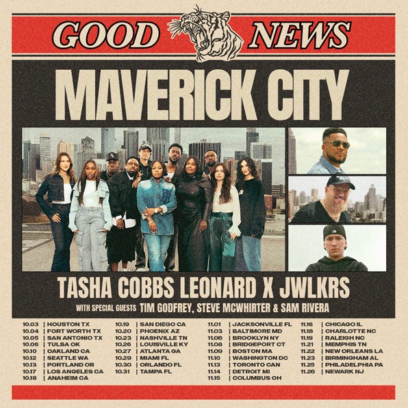 More Info for MAVERICK CITY MUSIC RETURNS TO KASEYA CENTER WITH THEIR “GOOD NEWS TOUR”